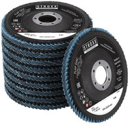 STROXX Grinding wheel 125 × 22,23 mm K80 - pack of 10 - Lamellar Disc