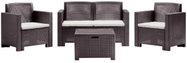BICA Garden set Alabama 2, brown - Garden Furniture