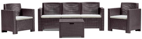 BICA Garden set Alabama 3, brown - Garden Furniture - Main image