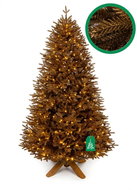 Smrk Gold Edition LED 220 cm - Vánoční stromek