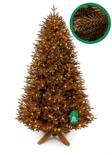 Smrk Gold Edition LED 250 cm - Vánoční stromek - Main image