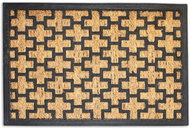 Home Elements Rohožka z kokosových vláken, Křížky, 40×60cm - Rohožka