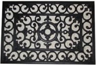 Home Elements Gumová rohožka černá 40 × 60 cm - Rohožka