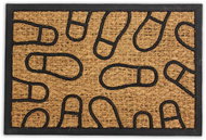 Home Elements Rohožka z kokosových vláken, Stopy, 40×60 cm - Rohožka