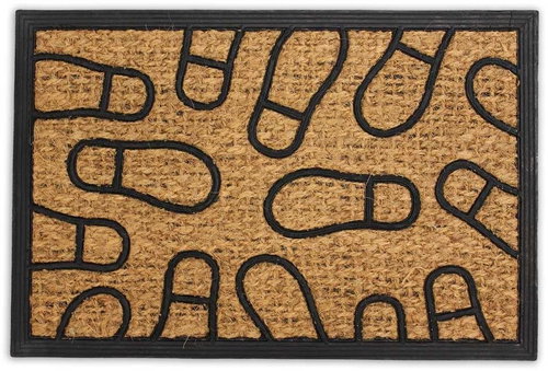Home Elements Rohožka z kokosových vláken, Stopy, 40×60 cm - Doormat - Main image