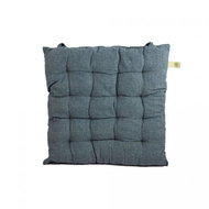 Home Elements Podsedák prošívaný 40 × 40 cm, modro-šedý - Chair Cushion