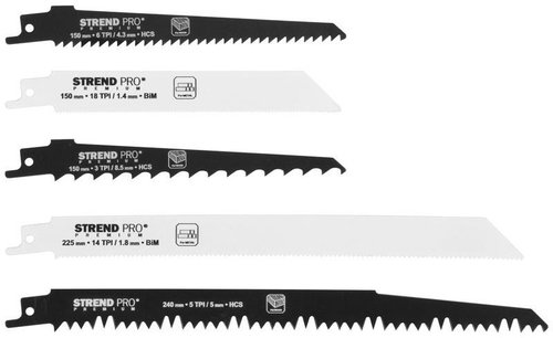 Strend Pro Premium, set of 5, for tail saw - Saw Blade - Main image