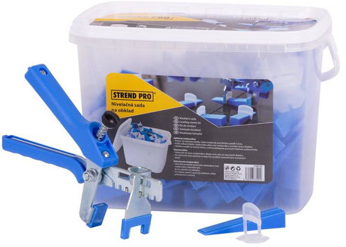 Strend Pro LS515 StarterKIT, 100 × 1.5 mm space bar + 100 × nail + pliers - Tiling Tools - Main image
