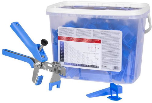 Strend Pro LS520 StarterKIT, 100 × 2 mm space bar, 100 × nail + pliers - Tiling Tools - Main image