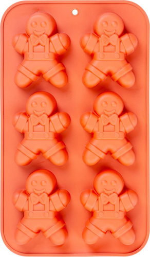 MagicHome Silicone gingerbread baking mould, 29,5 × 17,5 × 2,7 cm - Baking Mould - Main image