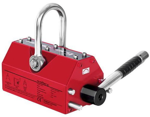 Stamos Germany Hand-held magnetic gripper for sheet metal and profiles up to 300 kg - Reel - Main image