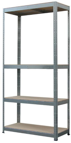 Strend Pro Rack 4 shelves, 750 × 300 × 1500 mm - Shelving Unit - Main image