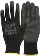 STROXX Pracovní rukavice lehké černé, velikost 10, set 12 ks - Work Gloves