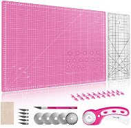 Texi Craft Pink sada na patchwork 60 × 45 cm - Řezací podložka