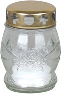 Strend Pro Grave censer, clear glass, 6-8 h, 25 g, height 10 cm - Candle