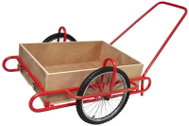 Strend Pro Optimus trolley, transport trolley, with wooden body, max. 240 kg - Garden Cart