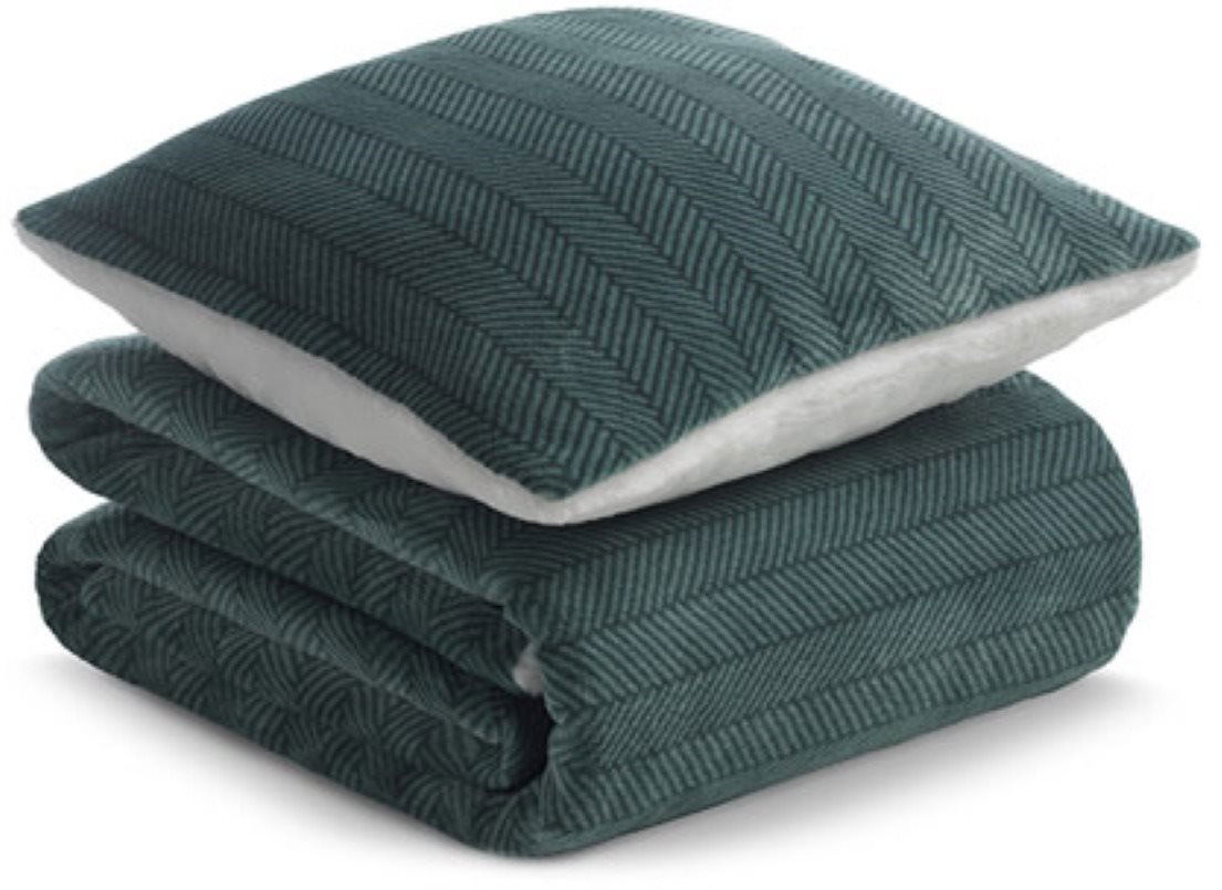 Dormeo blanket and pillow warm clearance hug