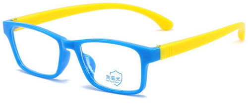 Style4 Kids Computer Glasses Toys, 5 variants, 1 - black + red feet - Computer Glasses - Main image