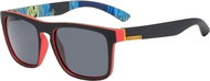 STYLE4 Pablo, polarized, black + red + black lenses - Sunglasses