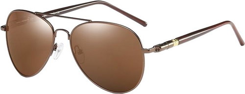STYLE4 Pilots, polarized, brown - Sunglasses - Main image