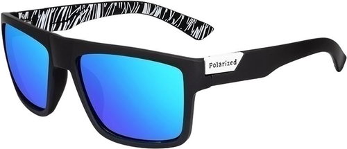 STYLE4 Salvador, polarized, black + blue lenses - Sunglasses - Main image