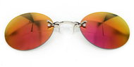 STYLE4 Zwicker Frameless solar orange - Sunglasses