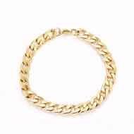 STYLE4 Gold steel bracelet Jackson - Bracelet
