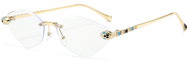 Style4 Sluneční brýle Celestia – čirá skla - Sunglasses