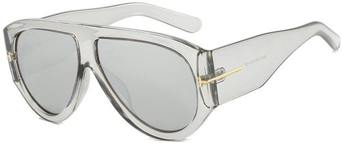 Style4 Sluneční brýle Aurora – šedé/šedé - Sunglasses - Main image