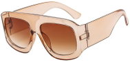 Style4 Sluneční brýle Selene – transparentní hnědé - Sunglasses