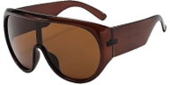 Style4 Sluneční brýle Nova Shield – tmavě hnědé - Sunglasses