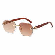 Style4 Sluneční brýle Solviera Woodline – hnědá fotochromatické - Sunglasses