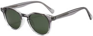 Style4 Sluneční brýle Solvero – transparentní šedé/zelené čočky - Sunglasses