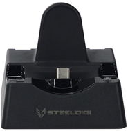 STEELDIGI Red Tepee Multi Charge Stand pro Nintendo černý - Dobíjecí stanice