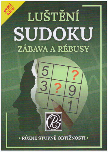 Sudoku Luštění zábava a rébusy  - Kniha - Main image