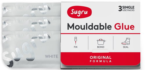 Sugru Mouldable Glue 3 pack - white - Glue - Main image