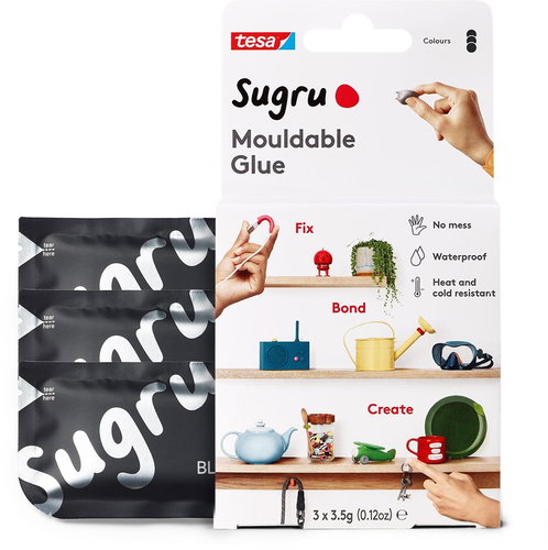 Sugru Black 3 Pack - Glue - Main image