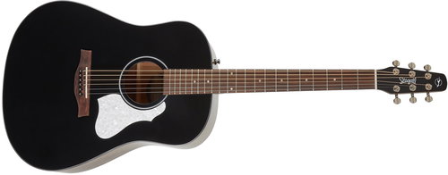 Seagull S6 Classic Black A/E - Acoustic-Electric Guitar - Main image