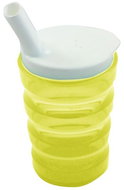 Sundo Ergonomic Mug with Lid with Spout for Drinking and Valve, Yellow - Mug