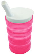 Sundo Ergonomic Mug with Lid with Spout for Drinking and Valve, Pink - Mug
