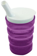 Sundo Ergonomic Mug with Lid with Spout for Drinking and Valve, Purple - Mug