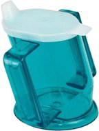 Sundo Hrnek nakloněný se dvěma uchy a víčkem s náustkem, zelený - Hrnek