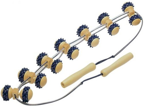 Sundo Massage Tool for Back Massage with Plastic Spikes - Massage Roller - Main image