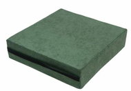 Sundo Raised seat cushion 40 x 40 x 10 cm, green - Cushion Seat