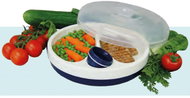 Sundo Plastic Plate with Hot Water tank, with Lid - Plate