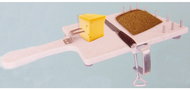 Sundo Food Cutting Board with Raised Edges and Tips with Attachment to the Board - Cutting Board