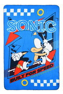 Sun City Fleece blanket Sonic blue 100 × 150 cm - Blanket