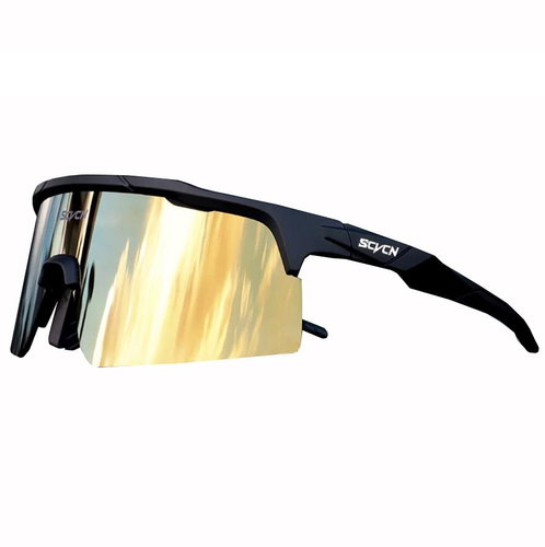 Scvcn Pánské sportovní brýle, sluneční, Gynerd, žlutá sklíčka, černé, Uni - Glasses - Main image