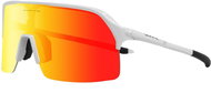 Kapvoe Pánské sportovní brýle, sluneční, Teilon, oranžová sklíčka, bílá, Uni - Glasses