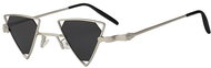VeyRey Women's steampunk sunglasses, Aphisus, silver, uni - Glasses